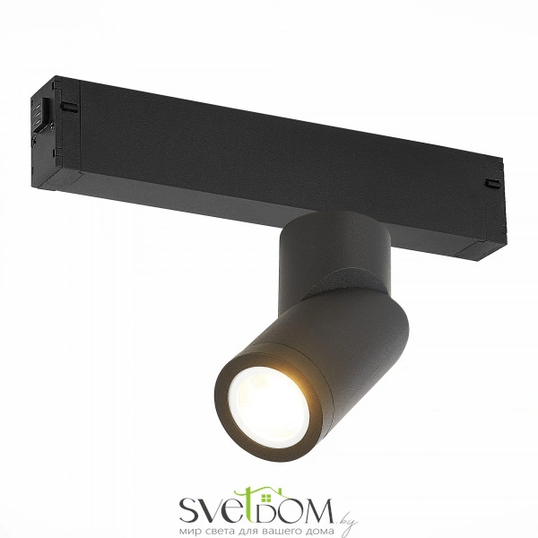 ST506.402.01 Св-к трек. Черный GU10 1*50W  IP20 D60xH190 180-240V Без ламп SKYLINE 220
