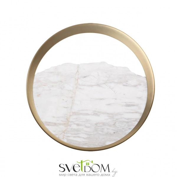 4359/9WL ECODESIGN ODL26 169 светильник белый/мрамор/металл IP20 LED 9W 262Лм 3000K 220-240V VALLEY