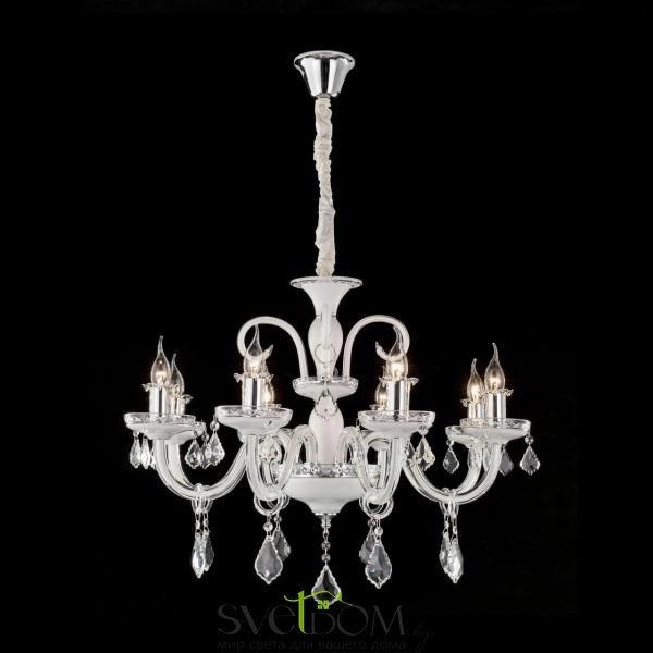 Citilux Марена CL352180 Люстра стеклянная Белая