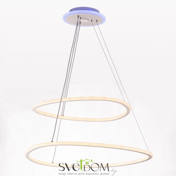 Citilux ТRIO CL215B060E LED Люстра подвесная с пультом Белая