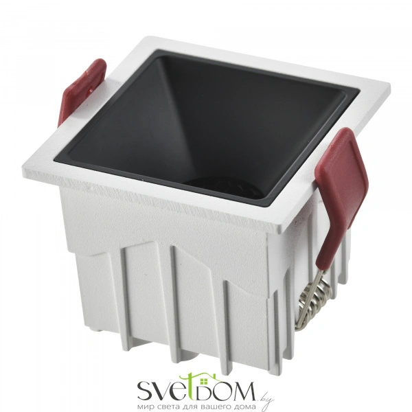 ST757.438.10S Св-к встр. Белый LED 1*10W 60° IP20 L65xW65xH52 85-265V В комплекте Встраиваемые светильники