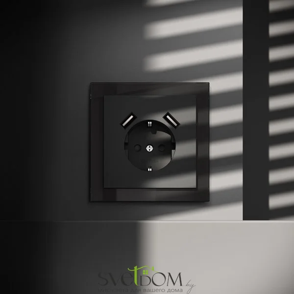 Розетка с USB, А+А Voltum S70 VLS040408 