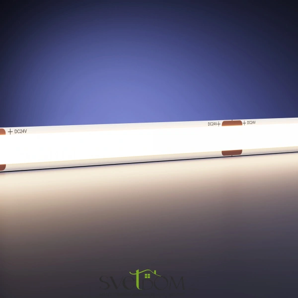 Светодиодная лента Ultra 24В COB 6Вт/м 4000К 5м IP 20 201068