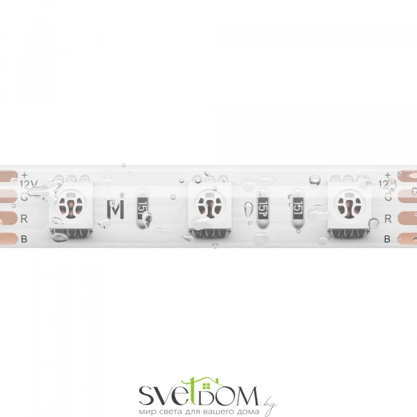 Светодиодная лента Base 12В 5050 14,4Вт/м RGB 5м IP 65 201196