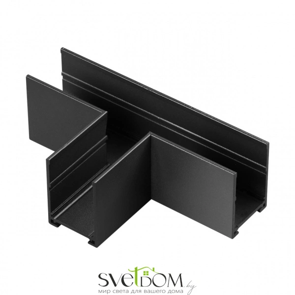 135308 PORT NT25 206 черный Соединитель "T" (в комплекте соединительная планка 3шт) IP20 VECTOR