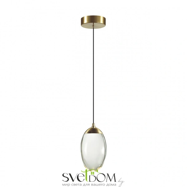 7159/3L HIGHTECH ODL26 231 светильник бронза/хрусталь/металл IP20 LED 3W 400Лм 3000K 220-240V PURA