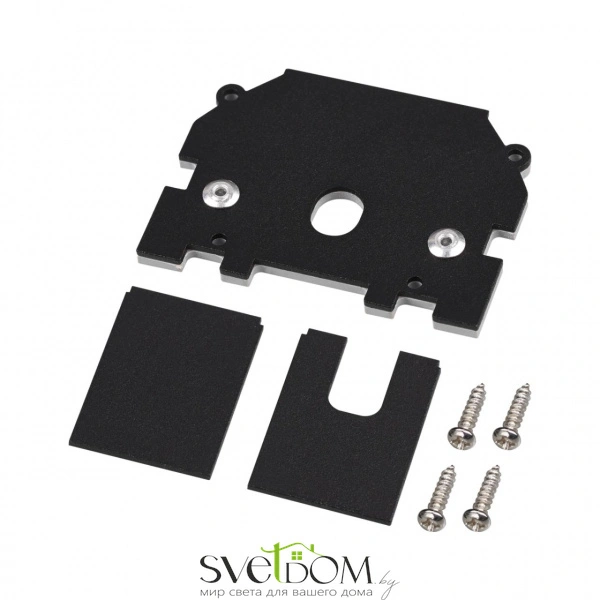 135318 PORT NT25 205 черный Заглушка торцевая для шинопроводов арт.135304-135305 IP20 VECTOR