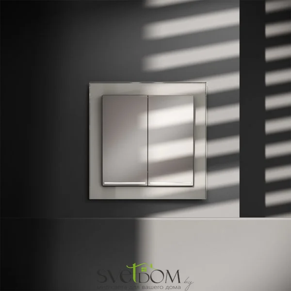 Выключатель двухклавишный с подсветкой Voltum S70 VLS020203  VLS020203 Voltum
