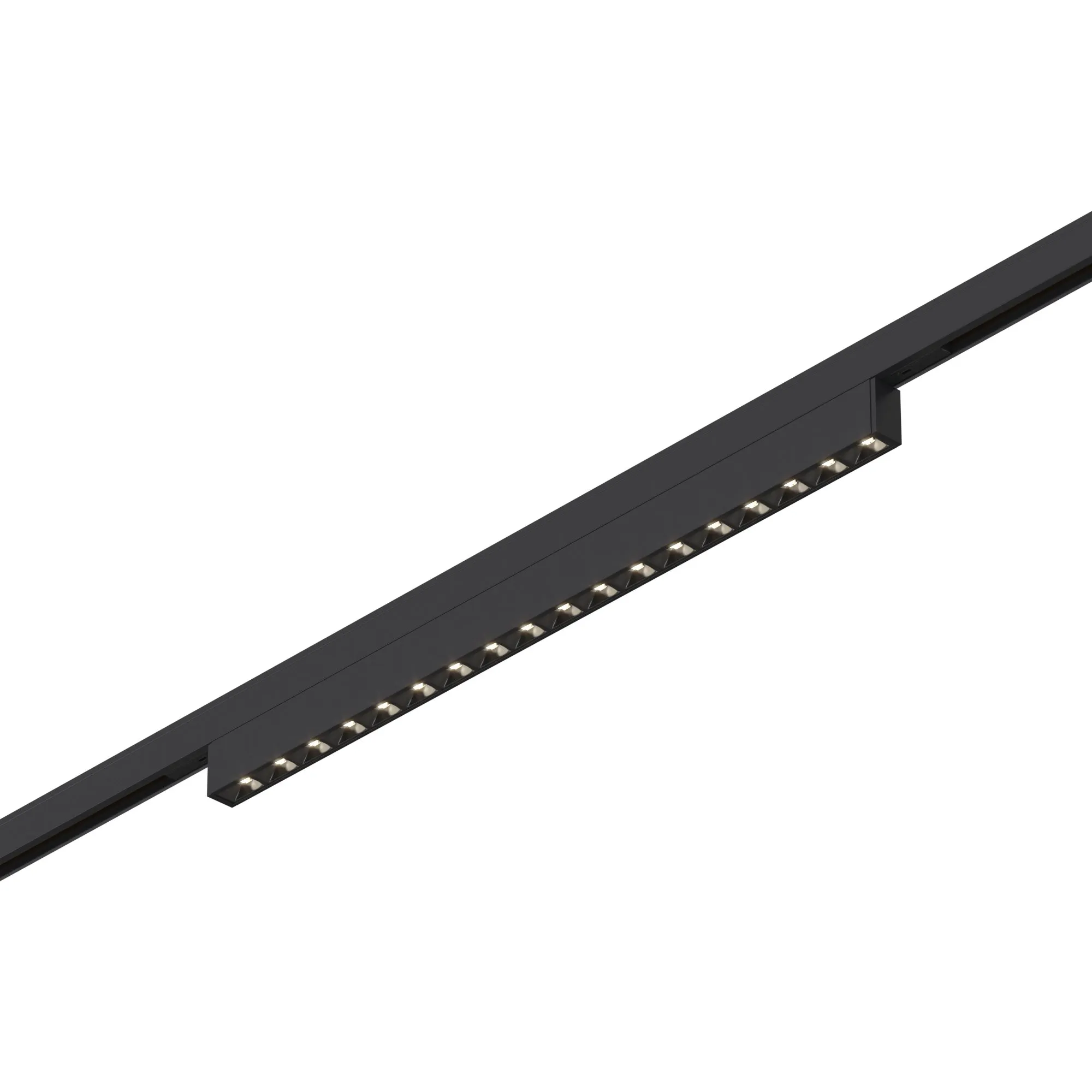 ST666.446.15 Магнитный трековый светильник Черный LED 1*15W 4000K 640Lm Ra>90  IP20 L292xW10xH18 24V SUPER5