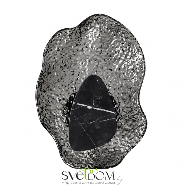 5461/12WL L-VISION ODL_EX26 053 черный/дымчатый/черный/металл/стекло/мрамор Настенный светильник LED x 12W 3000K CORALLA