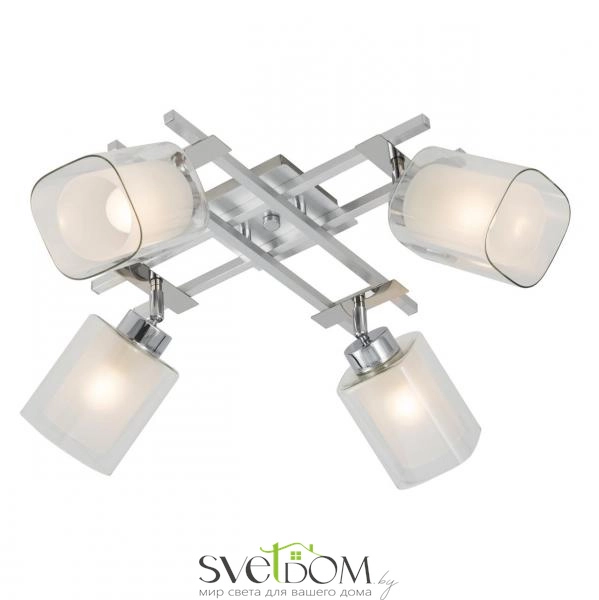 Citilux Риволи CL104140 Люстра с поворотными плафонами Алюминий