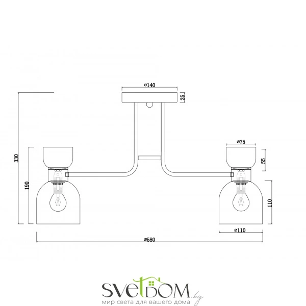 Люстра Freya FR5094PL-05G