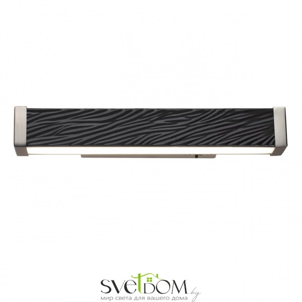 5451/10WLB L-VISION ODL_EX26 017 черный/никель/металл/керамика/акрил Настенный светильник с выкл. LED x 10W 2000К/3000K/4000K/переключ. RIVER