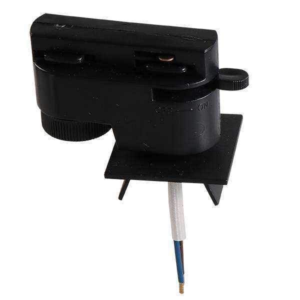 Lightstar 592027 Трековое крепление ASTA с 1-фазным адаптером к 05102x/05103x ЧЕРНЫЙ