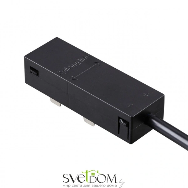 135311 PORT NT25 206 черный Токопровод (подвод питания) IP20 90-240V VECTOR