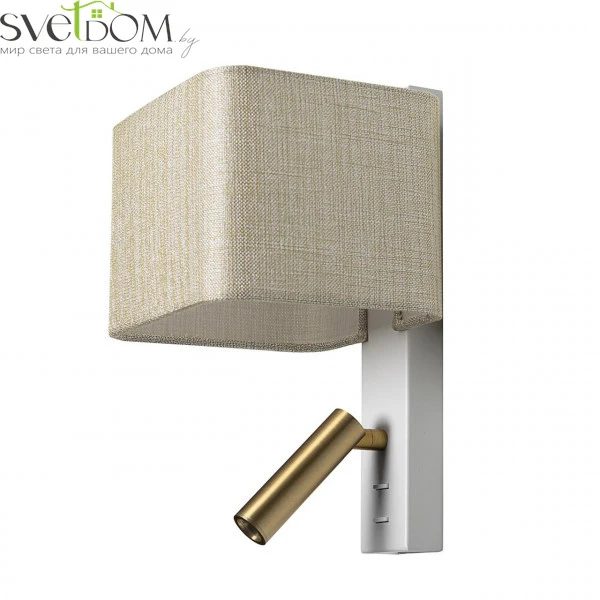 CITILUX CL704482 DEKART Белый+Песочный Св-к Настенный