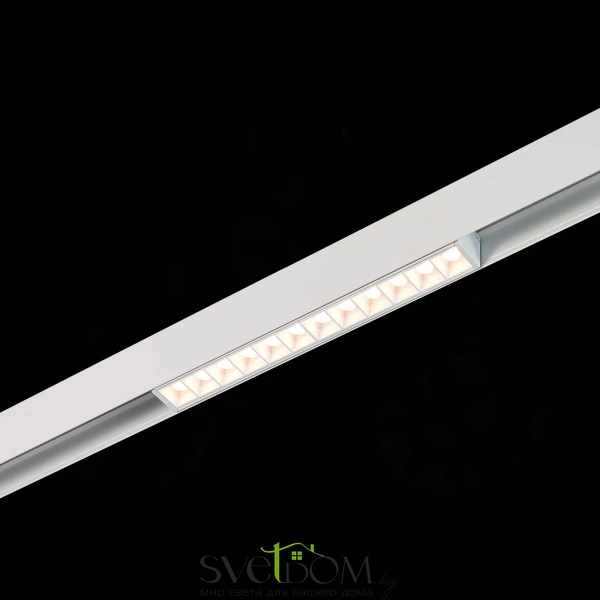 ST361.536.12 Магнитный трековый светильник белый LED 1*12W 3000K 1 009Lm Ra>80 36° IP20 L222xW22xH44 SKYLINE 48