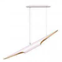 3816/50WG HIGHTECH ODL20 191 бел/золот/мет Подвесной свет-к GU10 LED 2*12W 220V WHITNEY