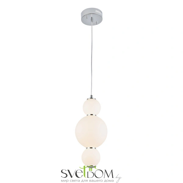 SL1583.113.01 Светильник подвесной ST-Luce Хром/Белый LED 1*12W 3000K NEPAZZO