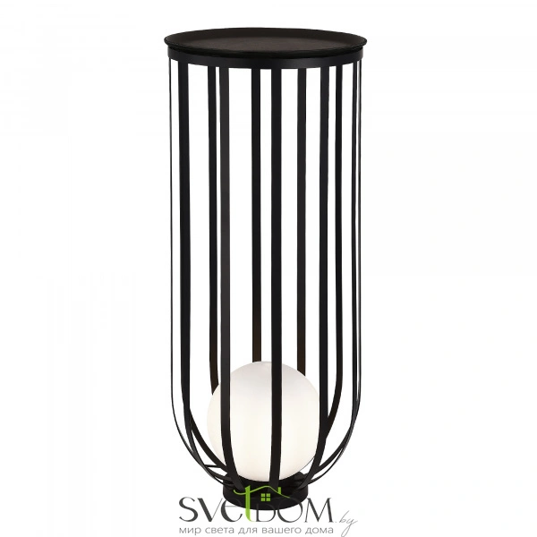 SL6129.405.01 Светильник напольный ST-Luce Черный/Белый E27 1*60W NORDIC