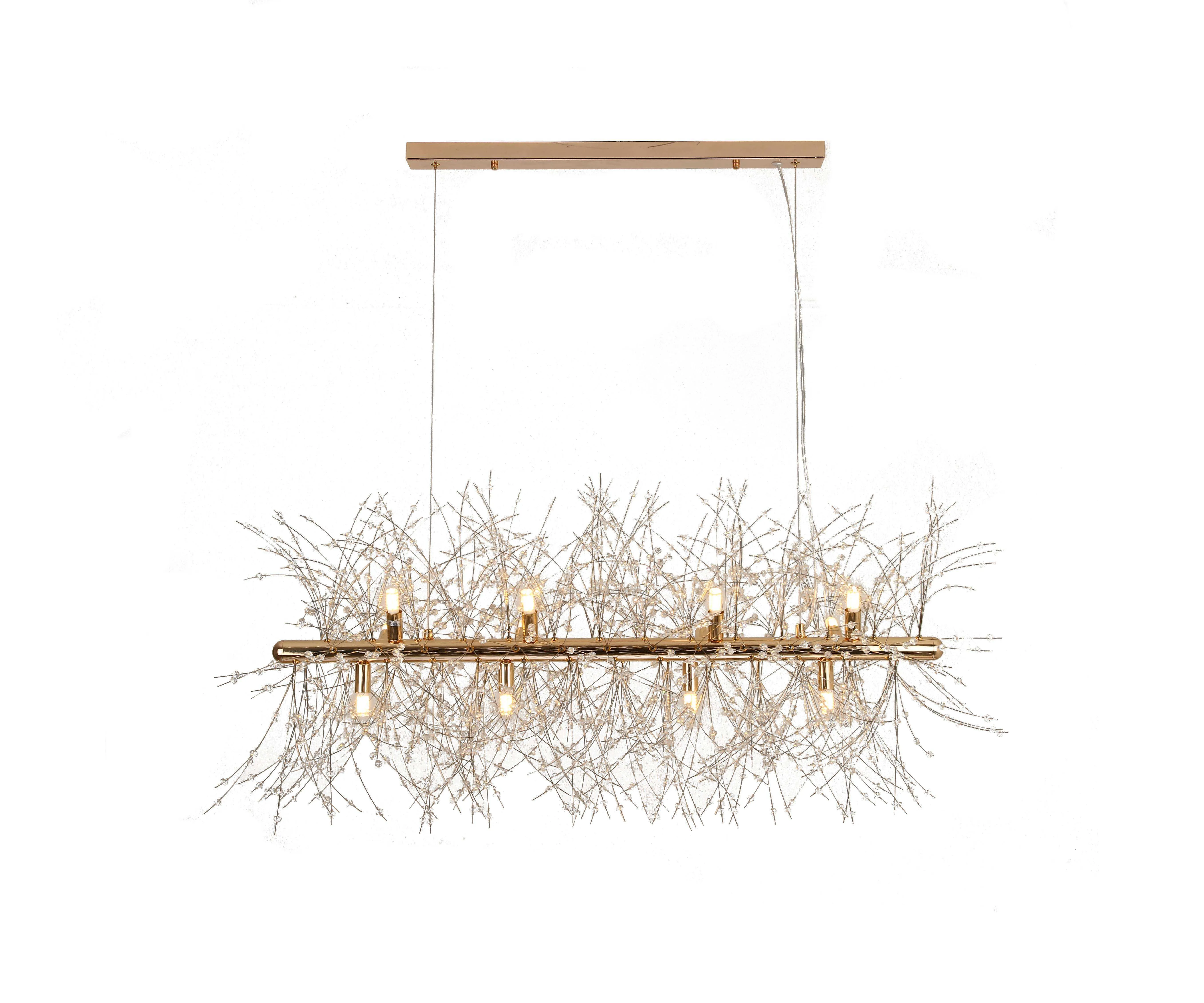 Kink Light 08455-12,33 Люстра Дали золото G9 60W