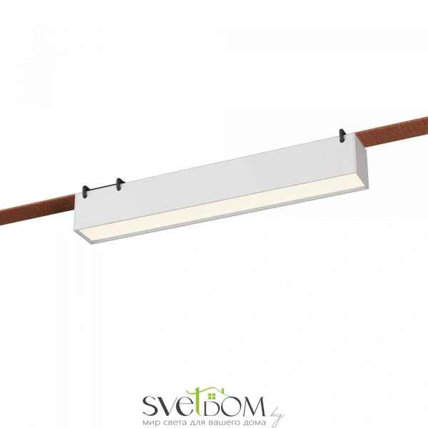 ST456.536.12 Св-к трек. Белый LED 1*12W 3000K 670Lm Ra90 120 IP20 L323xW40xH45 48V BAND