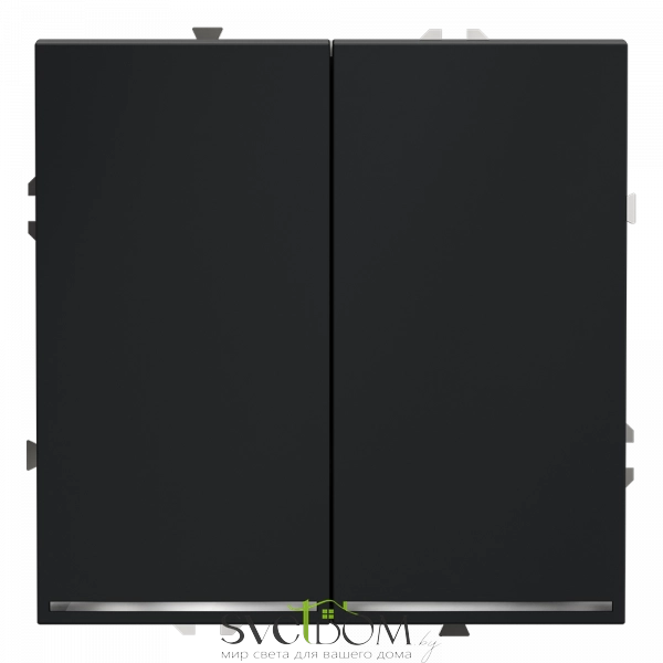 купить Проходной переключатель двухклавишный с подсветкой Voltum S70 VLS020407  VLS020407 Voltum Проходной переключатель двухклавишный с подсветкой Voltum S70 VLS020407  VLS020407 Voltum