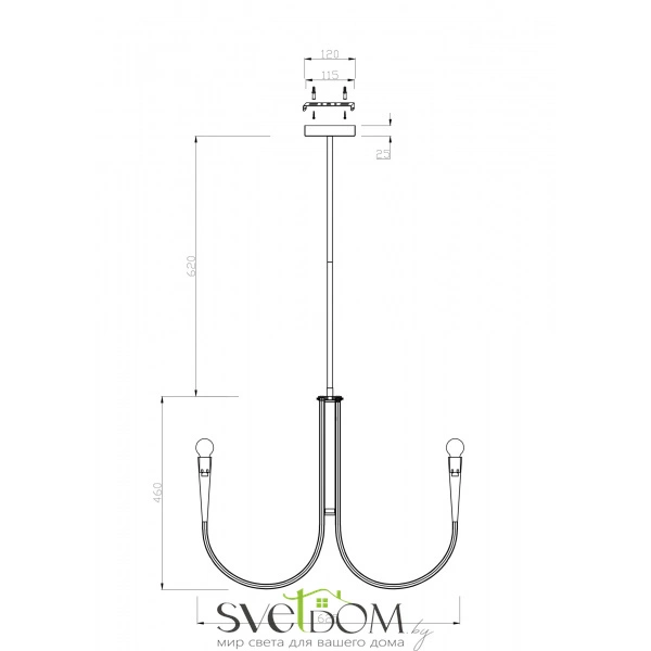 Подвесной светильник Freya FR5253PL-06N
