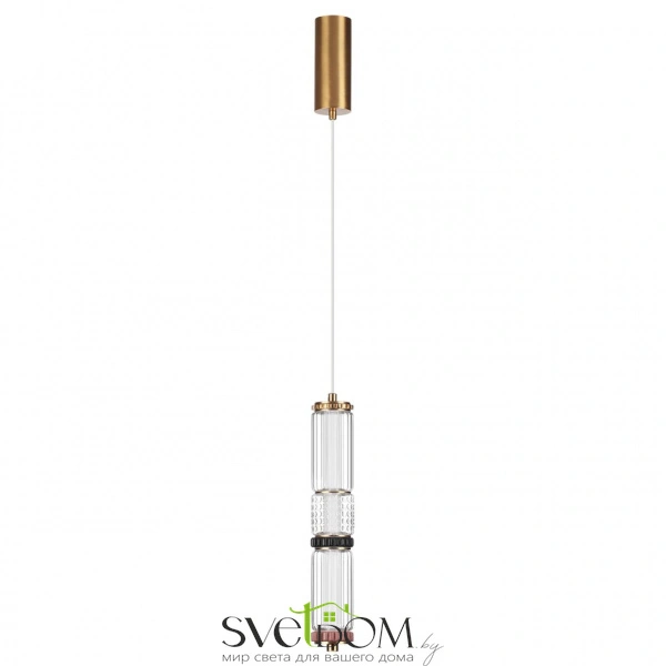 5455/12L L-VISION ODL_EX26 043 сатин.латунь/терракот/черный Подвес LED 12W 4000K COLLIER