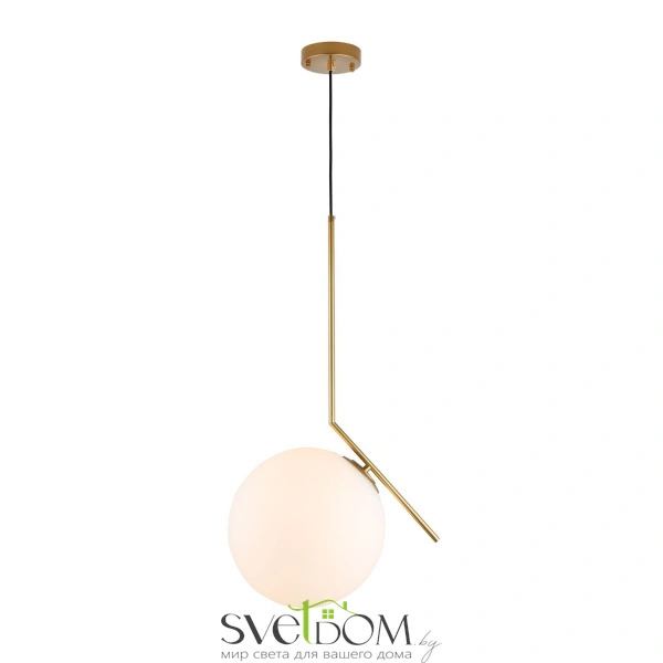 SL1148.313.01 Светильник подвесной ST-Luce Латунь/Белый E27 1*60W CODDA