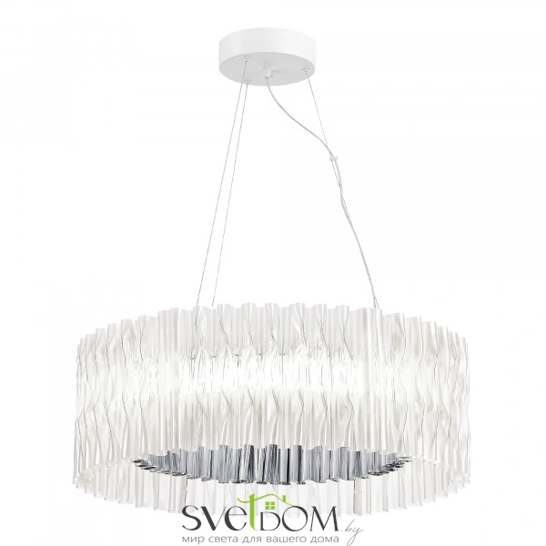 SL6012.103.01 Светильник подвесной ST-Luce Хром/Прозрачный LED 1*64W NAZARE