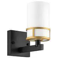 Lightstar 731617 Бра CERO 1х40W E14 ЧЕРНЫЙ/ЗОЛОТО/БЕЛЫЙ