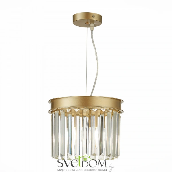 SL1624.203.01 Светильник подвесной ST-Luce шампань/прозрачный E14 1*40W ERCOLANO