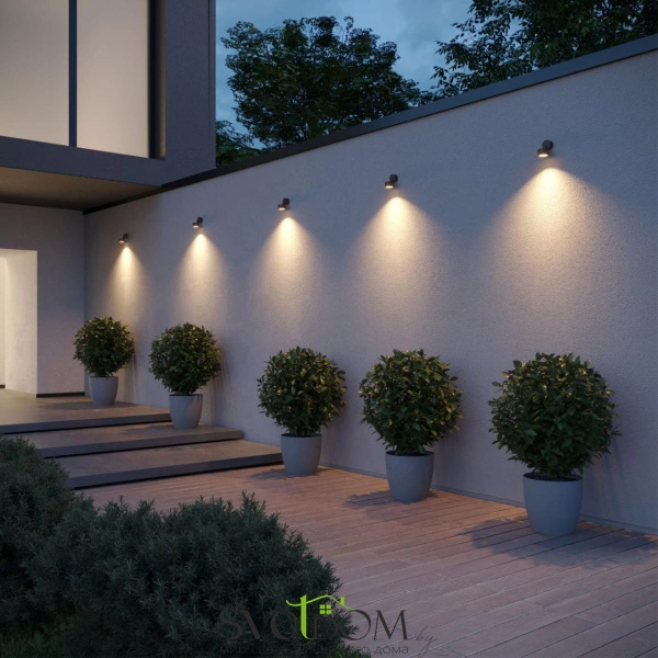 359588 STREET NT25 000 черный Светильник ландшафтный светодиодный IP65 LED 12W 3000К 100-240V FOCUS