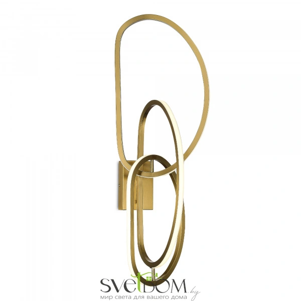 SL6505.201.42 Бра ST-Luce Золотистый/Золотистый LED 1*42W 4000K ABRA