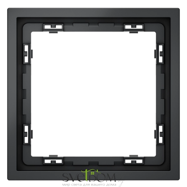 Рамки пластиковые Voltum S70 Графит VLS100107 Voltum VLS100107