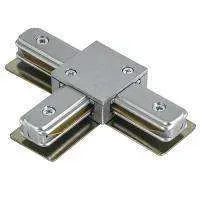 Lightstar 502139 Соединитель трековый однофазный BARRA T-образный СЕРЫЙ