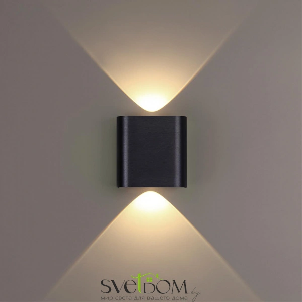 7191/2WL HIGHTECH ODL27 Настенный светильник черный браш./металл IP20 LED 2W 3000K 220V MAGNUM