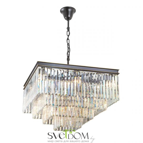 Citilux Мартин CL332241 Люстра хрустальная подвесная Прозрачная