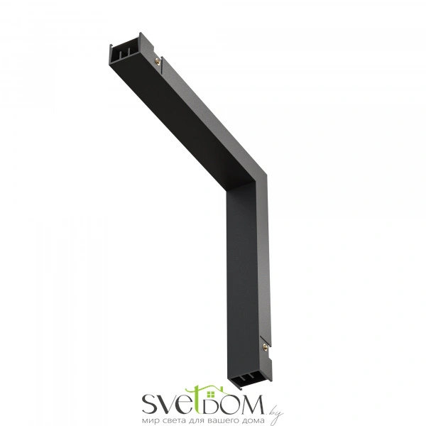 Коннектор питания угловой внутренний Basity, черный TRA172ICPC-1B