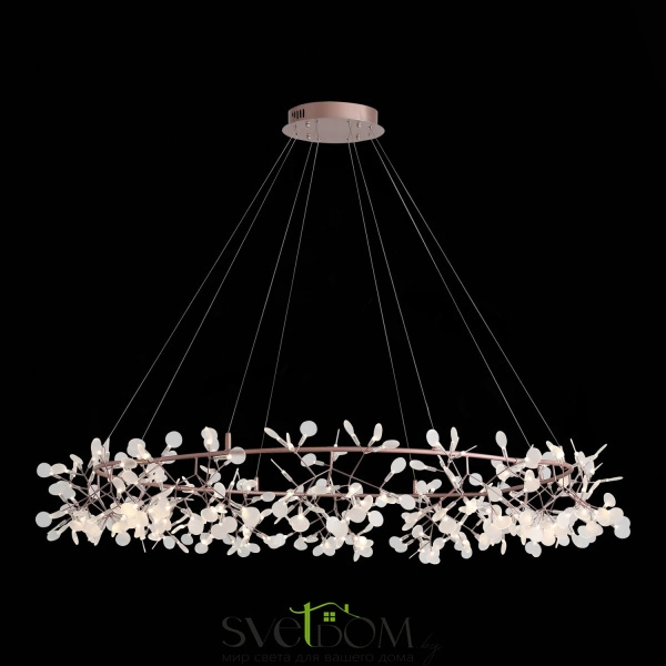 SL379.203.324 Люстра подвесная ST-Luce Медный/Белый LED 324*0,5W 3500K  (из 2-х коробок) RAFINA