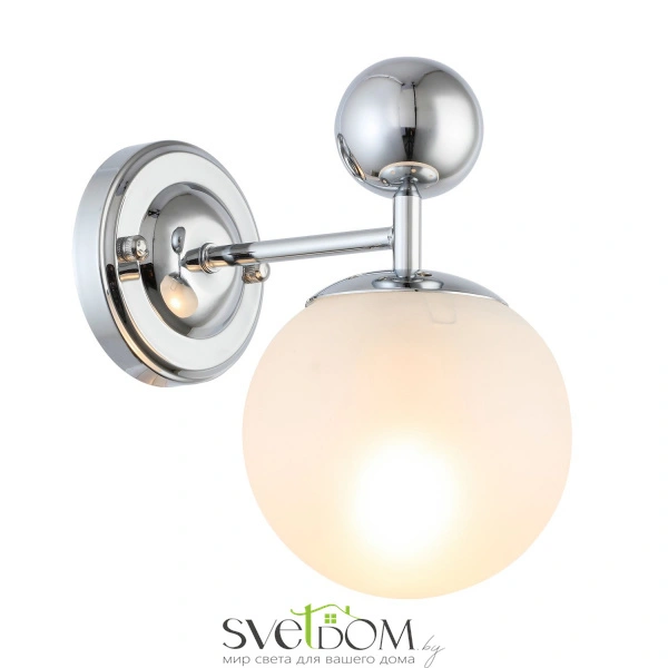 SLE106101-01 Светильник настенный Хром/Белый E27 1*60W PECHIO