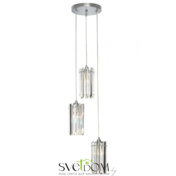 Citilux Джейн CL306031 Хрустальный подвесной светильник Хром