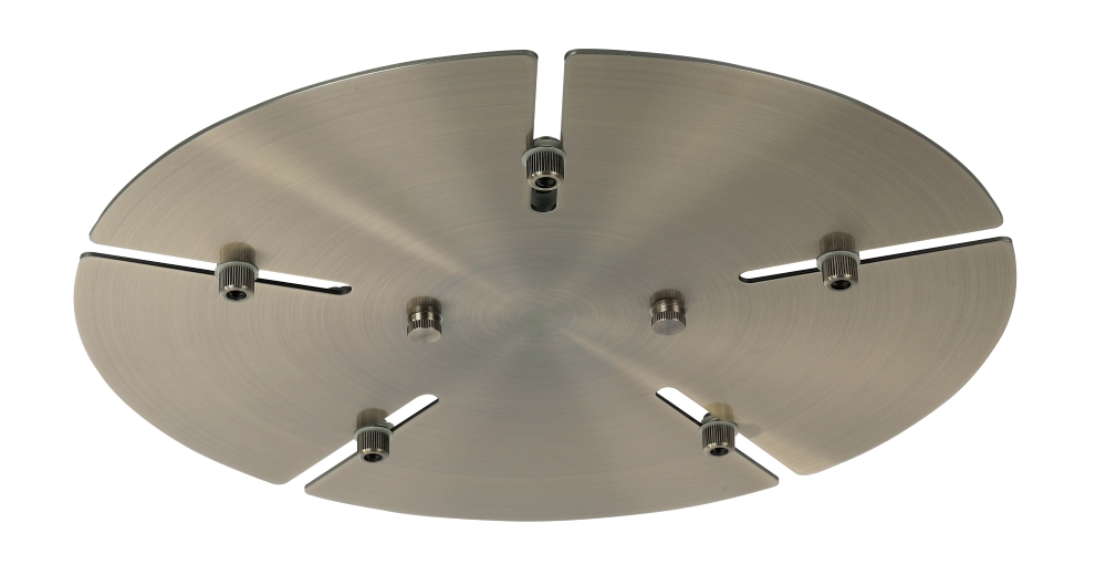 Универсальная потолочная база Crystal Lux Потолочная база D350-5 BRONZE Crystal Lux