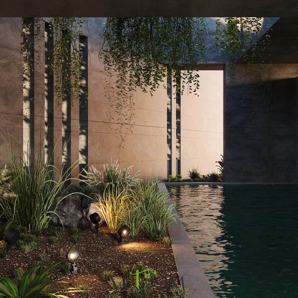 Ландшафтный светильник Outdoor O495FL-L10B3K