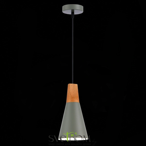 SLE125173-01 Подвес Серый/Серый, Светлое дерево E14 1*40W MODICA