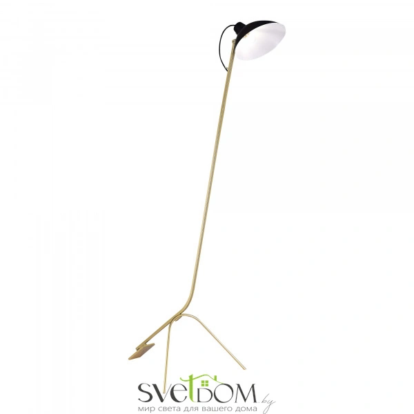 SL1803.205.01 Торшер ST-Luce Золотистый, Черный/Черный E27 1*60W JARRO