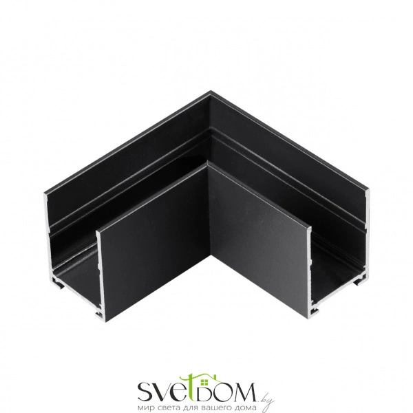 135307 PORT NT25 206 черный Соединитель "L" (в комплекте соединительная планка 2шт) IP20 VECTOR