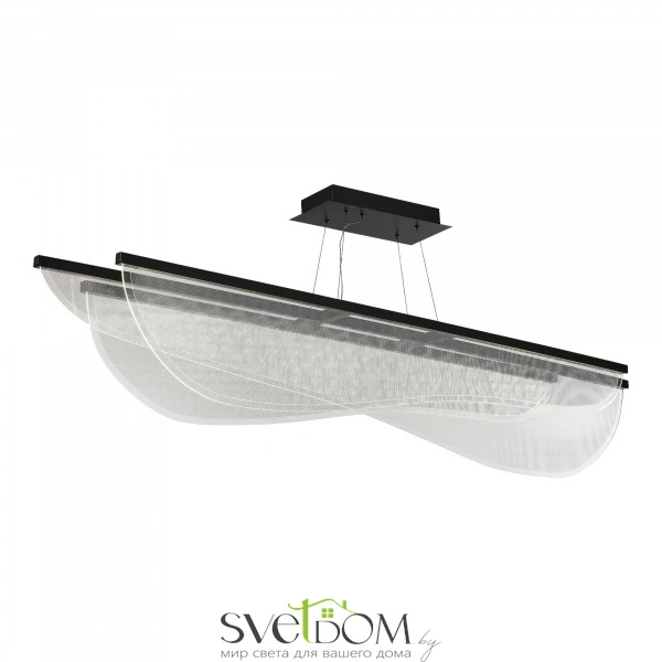 SL6509.423.01 Светильник подвесной ST-Luce Черный/Прозрачный LED 1*60W 4000K FESALE