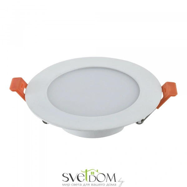 ST212.518.10 Св-к встр. Белый LED 1*10W 3000K/4000K/6000K 850Lm Ra>90 120 ° IP44 D110xH30 85-265V Встраиваемые светильники